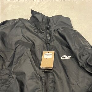 Nike Black Windbreaker Jacket